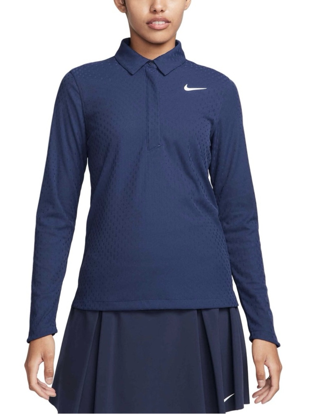 NWT $90 Nike Tour Victory Dri-FIT ADV Golf Polo Shirt Women’s Small Navy